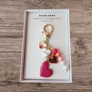BaubleBar Hooked On Love Bag Charm